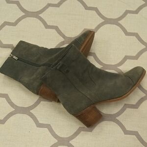 Sperry Elegant Dark Gray/Blue Ankle Boots